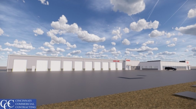 CCC rendering for Peterbilt project