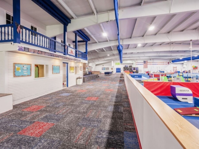 The Gymnastics Center Interior