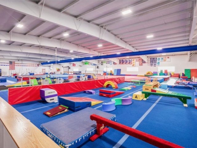 The Gymnastics Center Interior