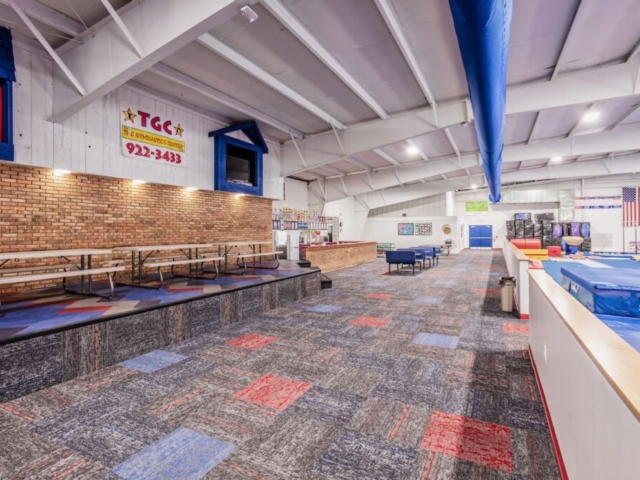 The Gymnastics Center Interior