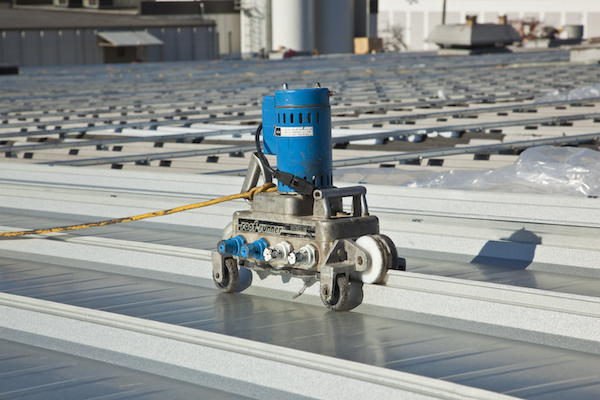 photo of Seamer on MR-24® Re-Roof