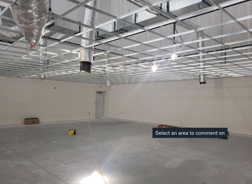 photo of interior of Cintas project