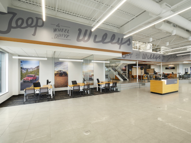 Jake Sweeney Jeep Showroom