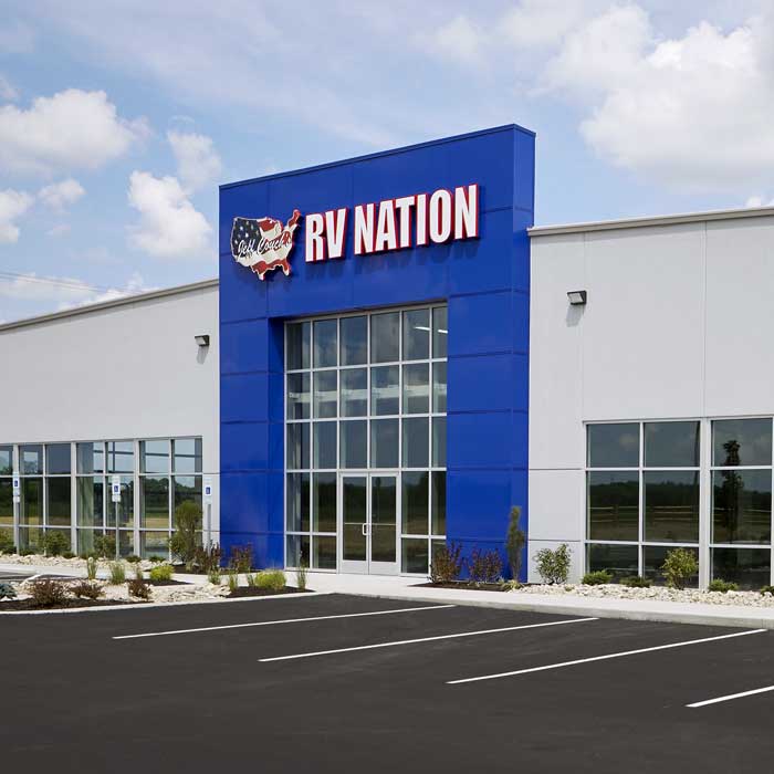 Photo of RV Nation showroom