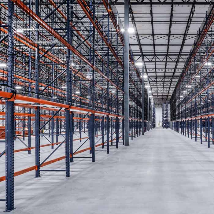 Photo of Cintas warehouse interior