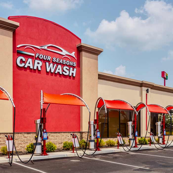 Photo of Cincinnati Commercial Contracting's 4 Seasons Car Wash project